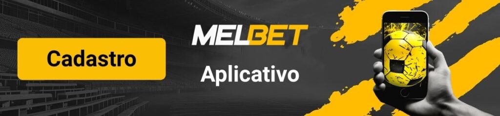Logotipo da página do aplicativo MelBet