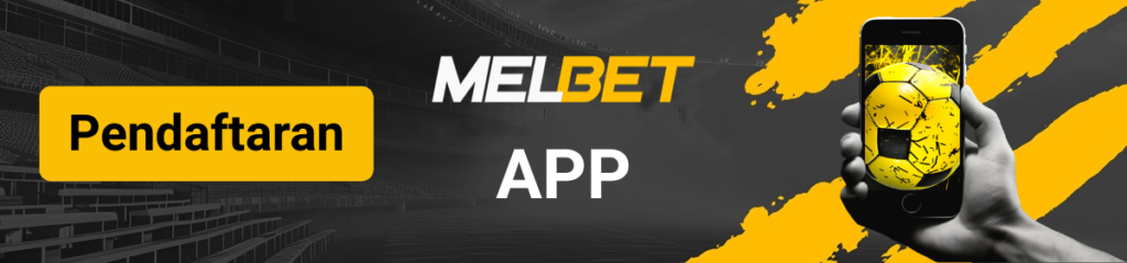 Logo halaman aplikasi MelBet