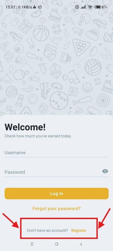 Registro en MelBet Affiliates desde la aplicación